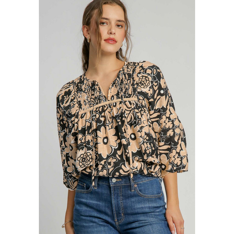 Cvijetna bluza