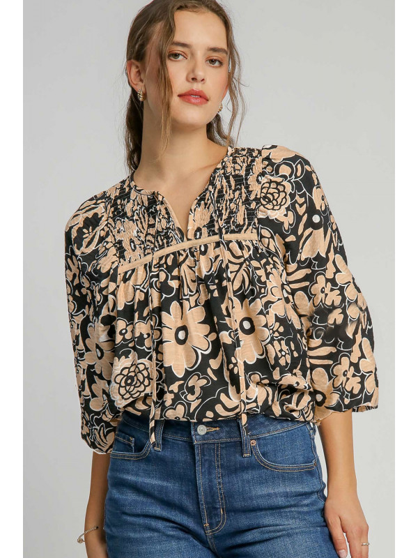 Cvijetna bluza