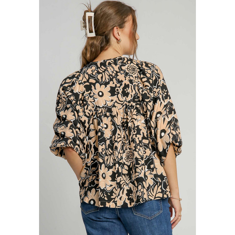 Cvijetna bluza