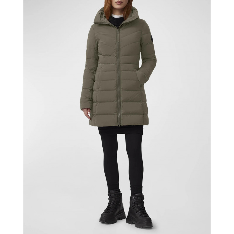 CANADA GOOSE - "Black Label Clair" prošiveni kaput