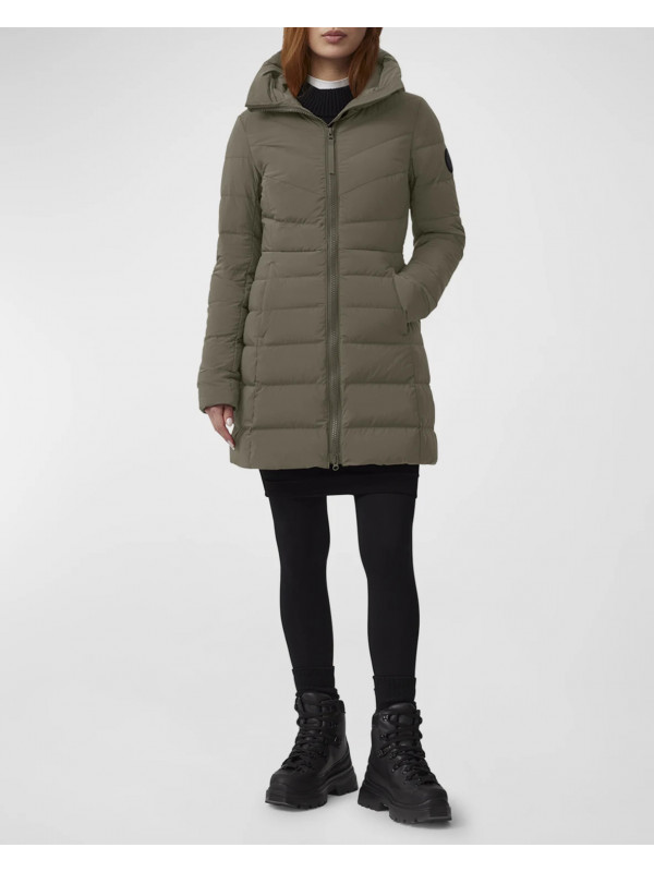 CANADA GOOSE - "Black Label Clair" prošiveni kaput