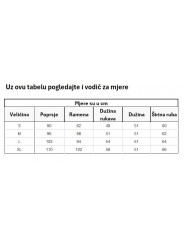 Pleteni kardigan sa zakopčanim rubovima sa bočnim džepovima