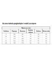 Pleteni džemper sa natpisom