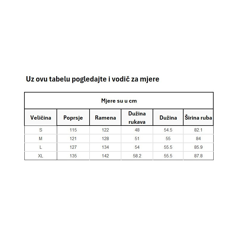 Široka bluza s džepom na grudima