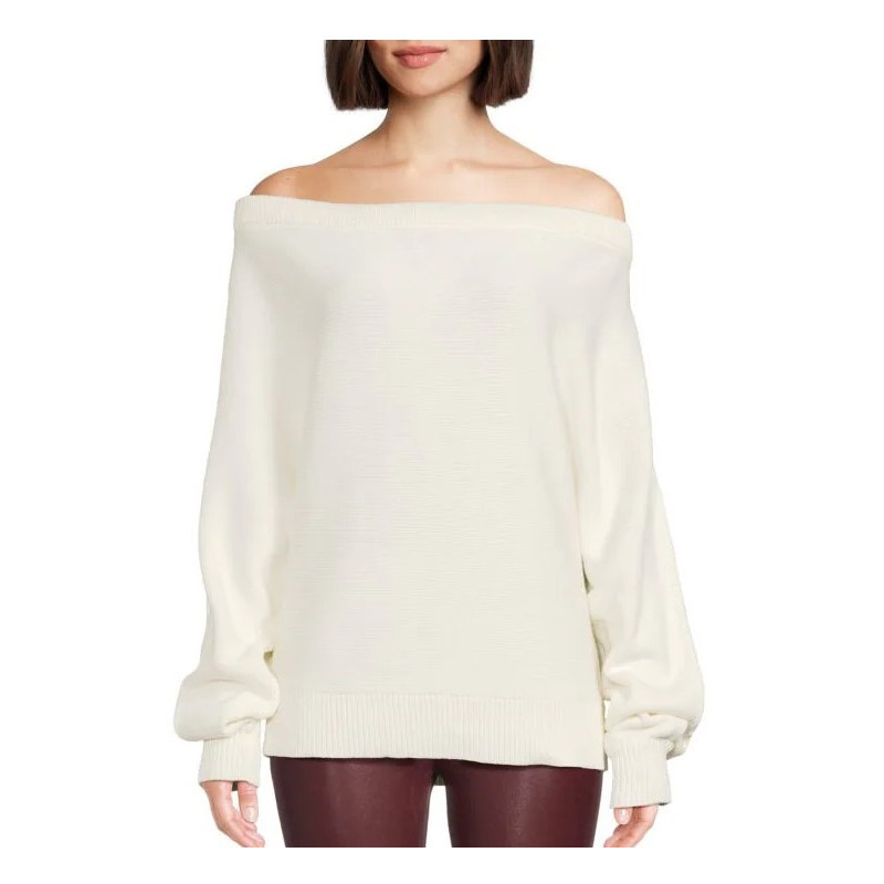 HELMUT LANG - Pulover s otvorenim ramenima