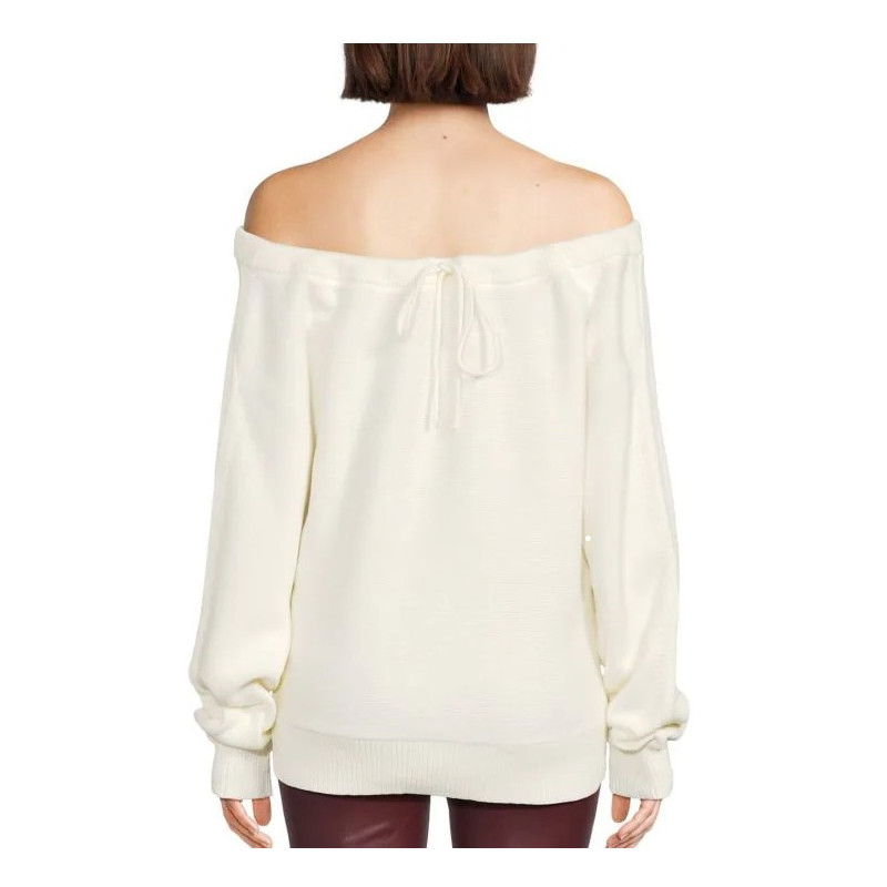 HELMUT LANG - Pulover s otvorenim ramenima