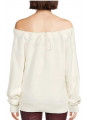 HELMUT LANG - Pulover s otvorenim ramenima