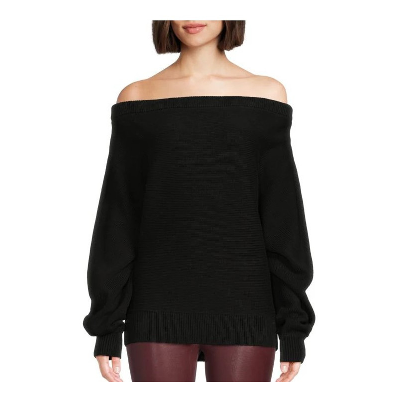 HELMUT LANG - Pulover s otvorenim ramenima
