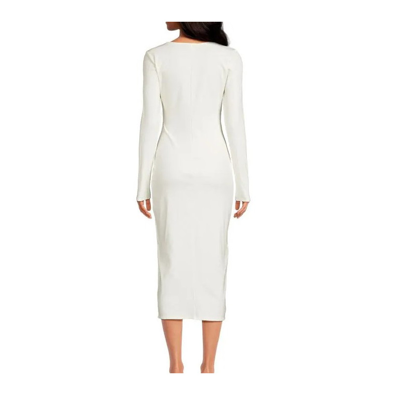 BEBE - Rebrasta midi haljina